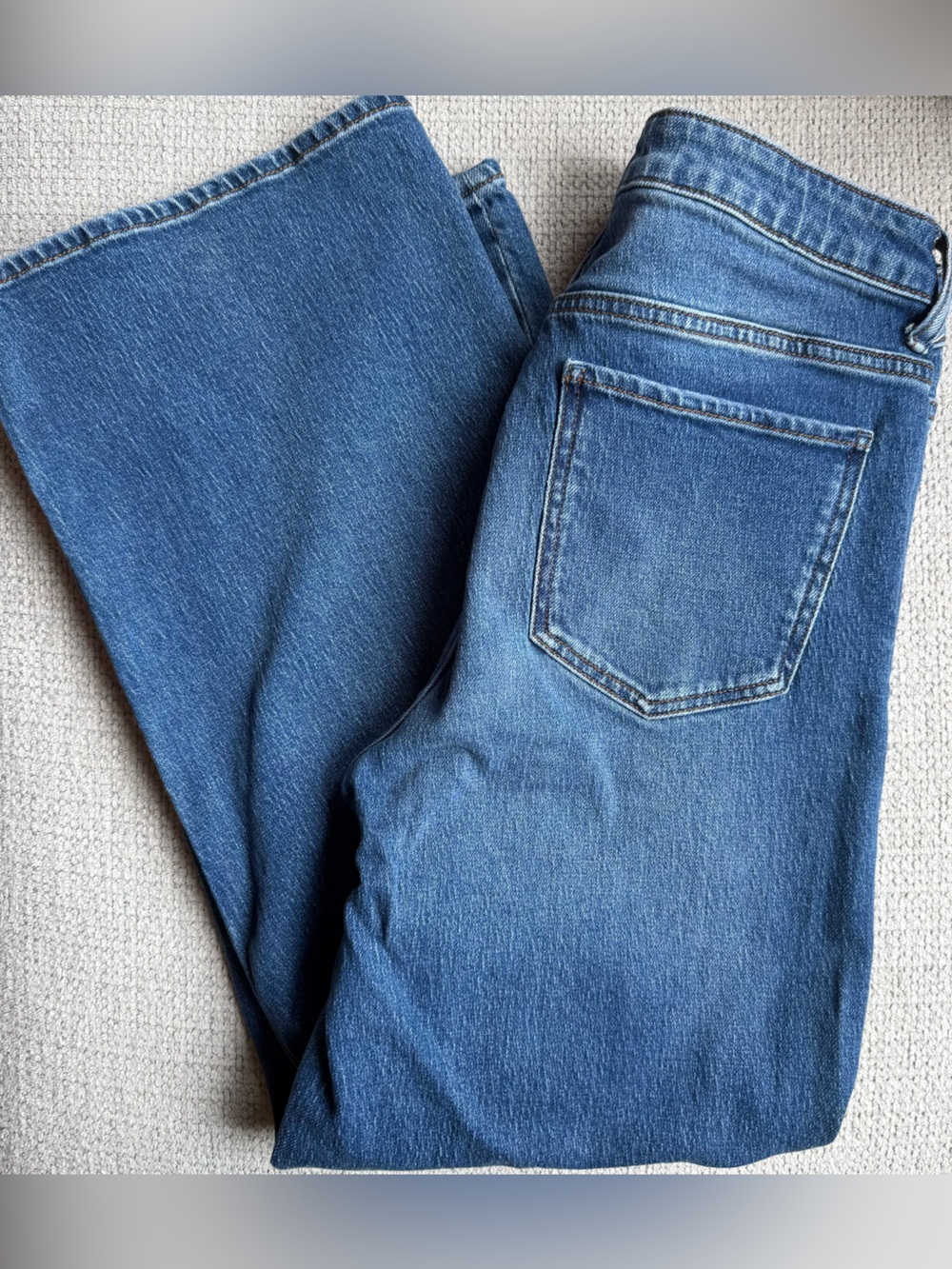 Quince Luna Stretch Relaxed Straight Jeans | Size 30 - Picture 10 of 11
